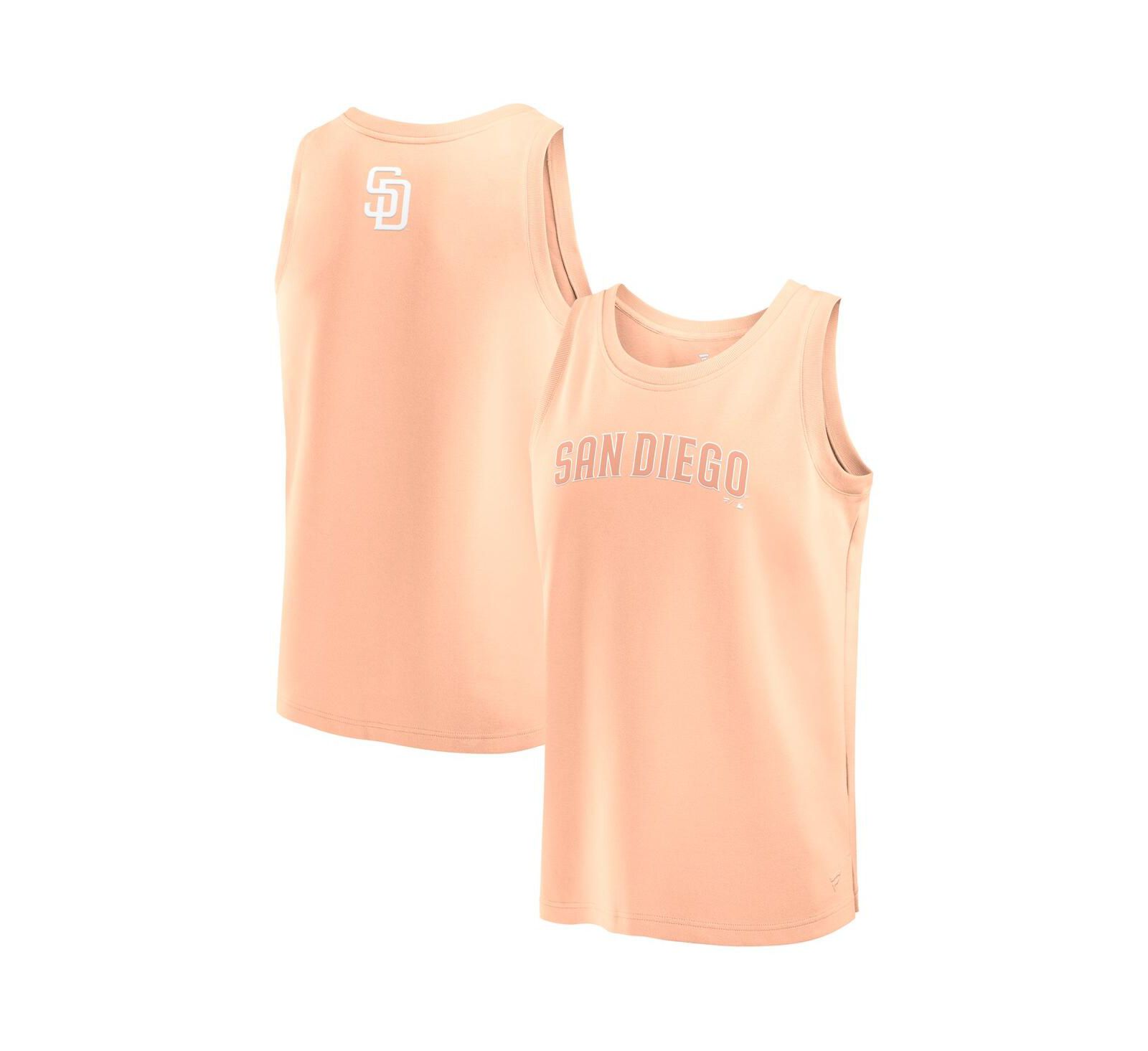 Мужской майка Fanatics Light Pink San Diego Padres Elements Tank Top