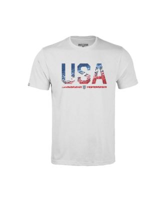 Levelwear Big Boys and Girls White USMNT Little Richmond T-Shirt