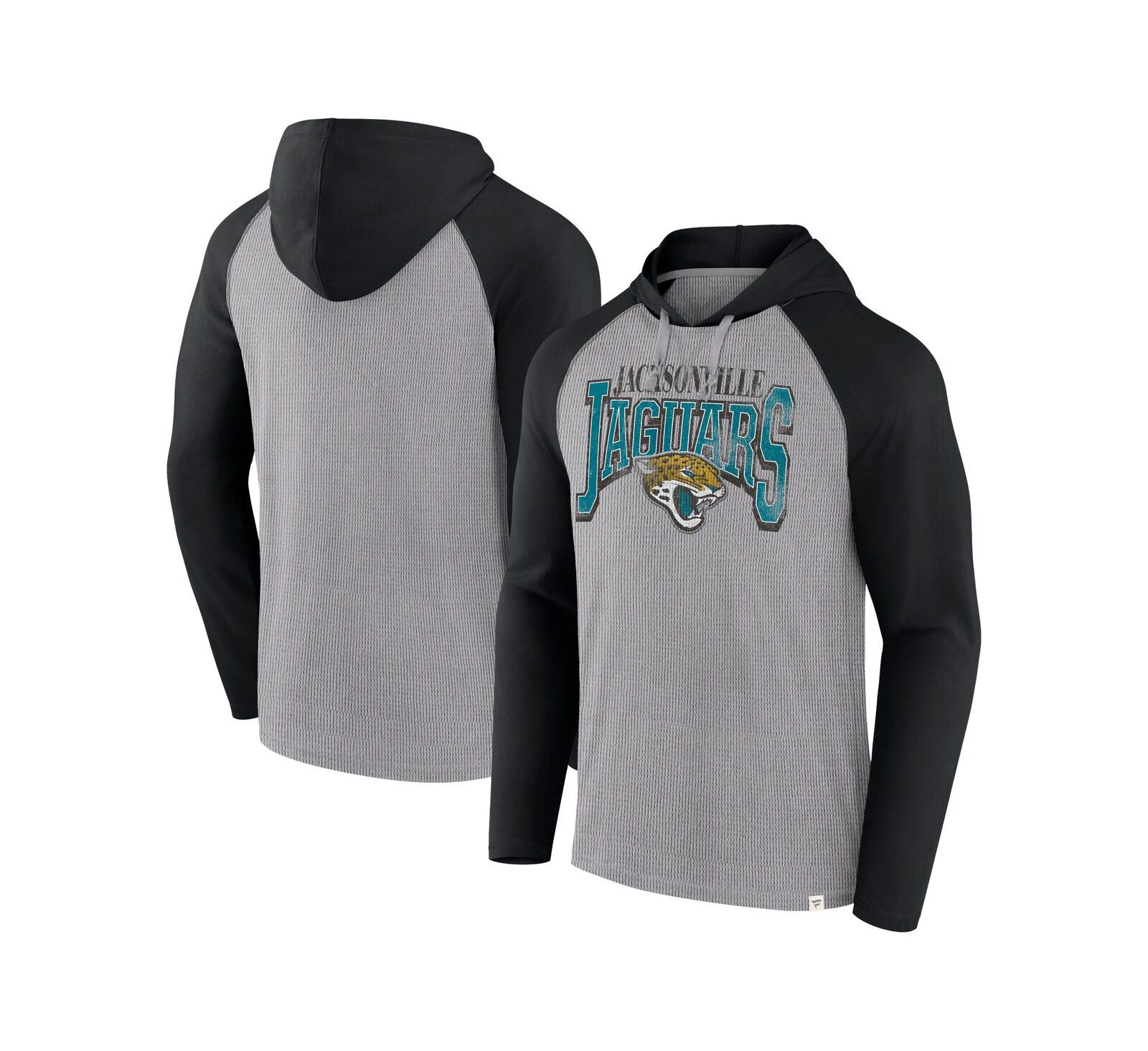 Мужское худи Fanatics Jacksonville Jaguars Under Center Long Sleeve, Gray