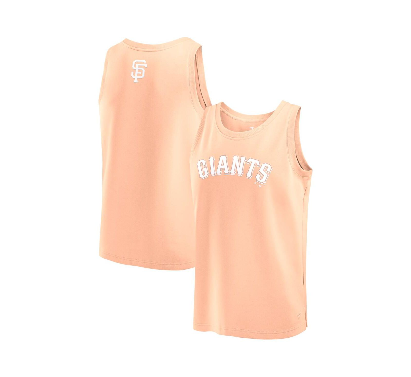 Мужской топ Fanatics Light Pink San Francisco Giants Elements Tank Top