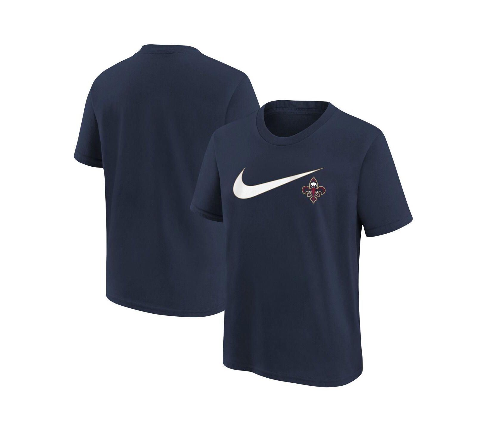 Детская футболка Nike Navy New Orleans Pelicans Swoosh