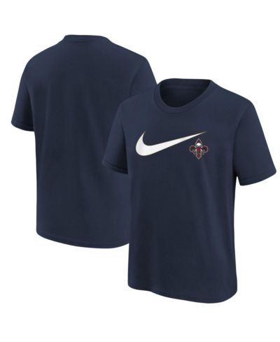 Детская футболка Nike Navy New Orleans Pelicans Swoosh