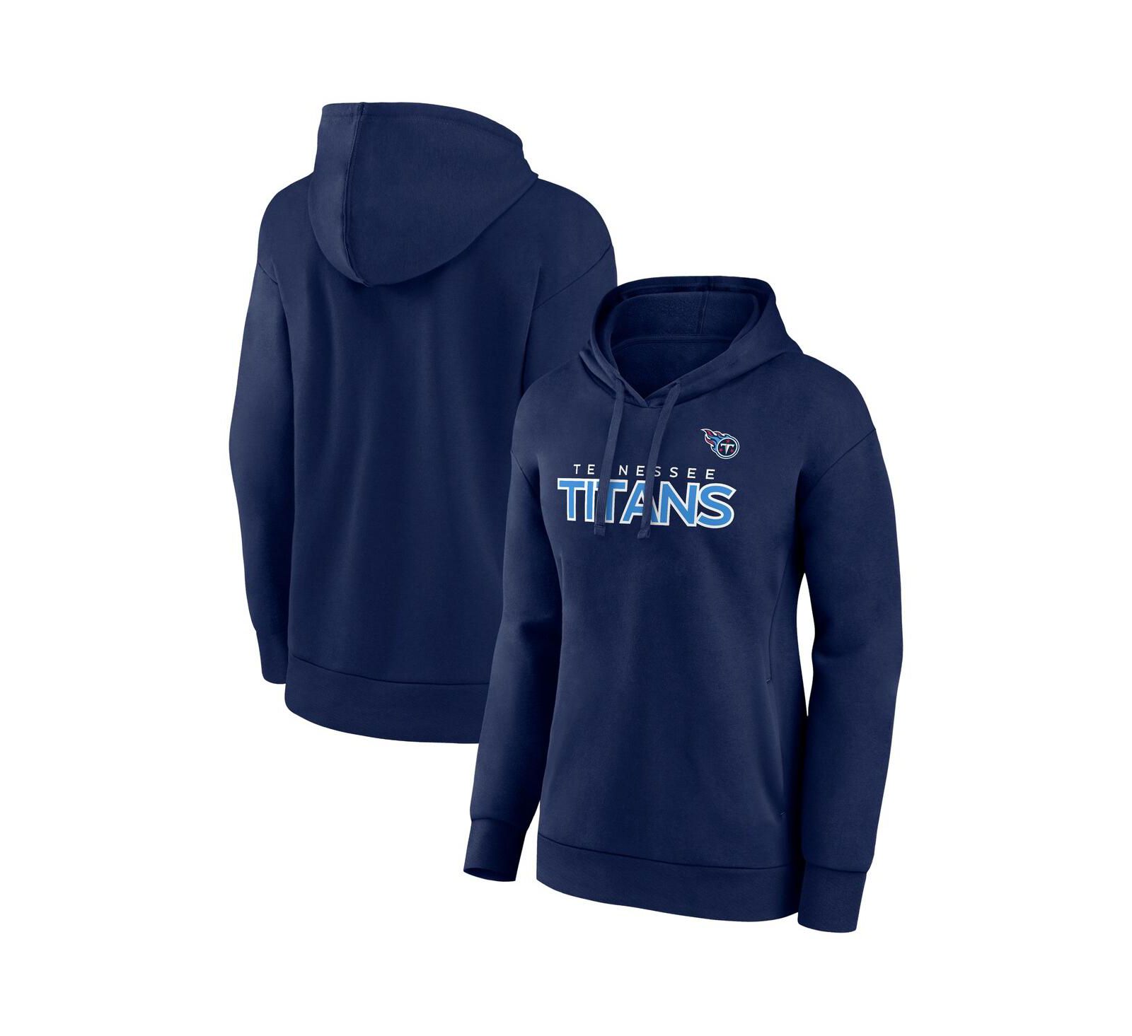 Женское худи Fanatics Tennessee Titans Iconic, темно-синее