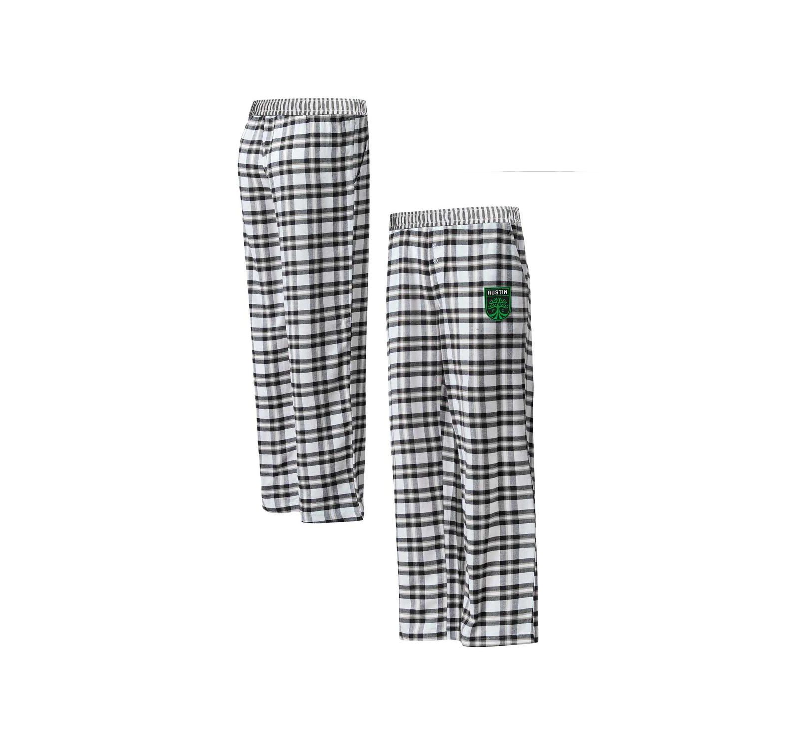 Concepts Sport Women's Black Austin FC Sienna Flannel Pants