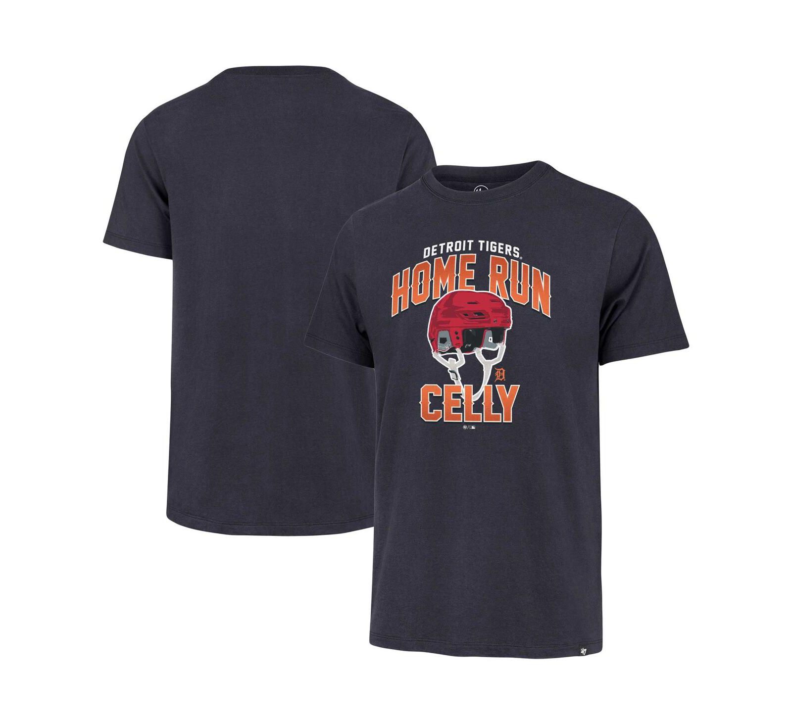 '47 Brand Men's Navy Detroit Tigers HR Celebration T-Shirt