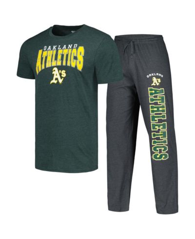 Concepts Sport Мужской комплект футболка и брюки Oakland Athletics