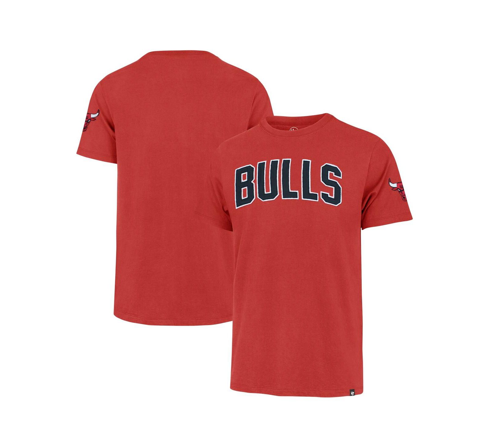 Мужская футболка '47 Brand Red Chicago Bulls Franklin Fieldhouse