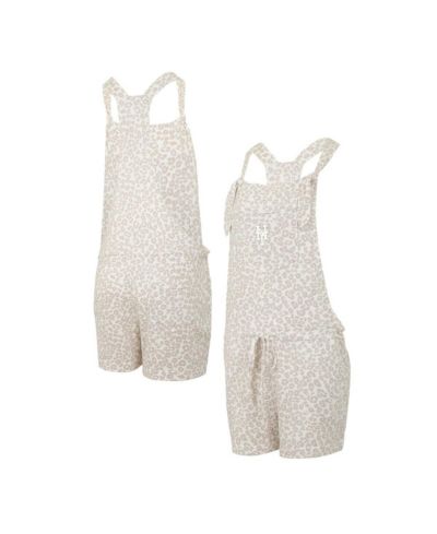 Женский комбинезон Concepts Sport Cream New York Mets Montana Hacci Knit Romper Overalls