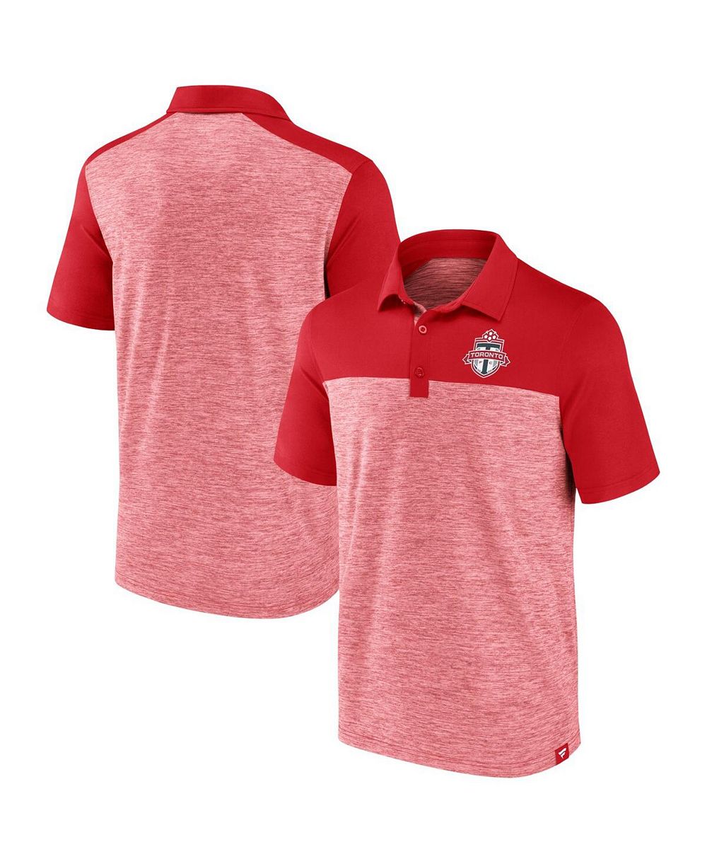 Fanatics мужская поло с окрашиванием в пространстве Red Toronto FC Clutch