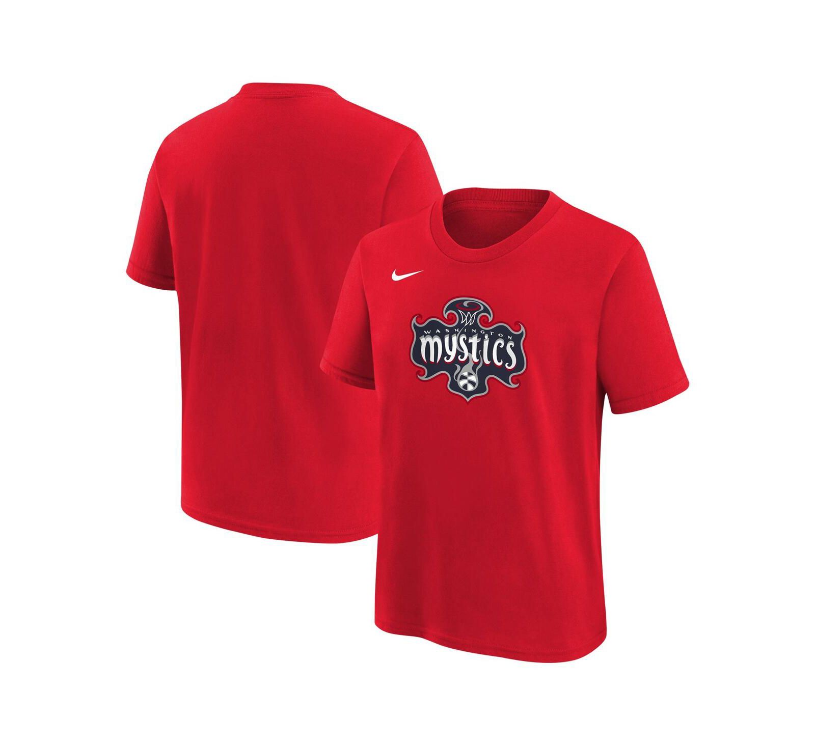 Детская футболка Nike Washington Mystics Essential Logo, красная
