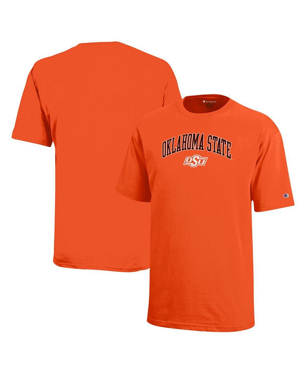 Футболка Champion с логотипом Oklahoma State Cowboys для мальчиков и девочек, оранжевая