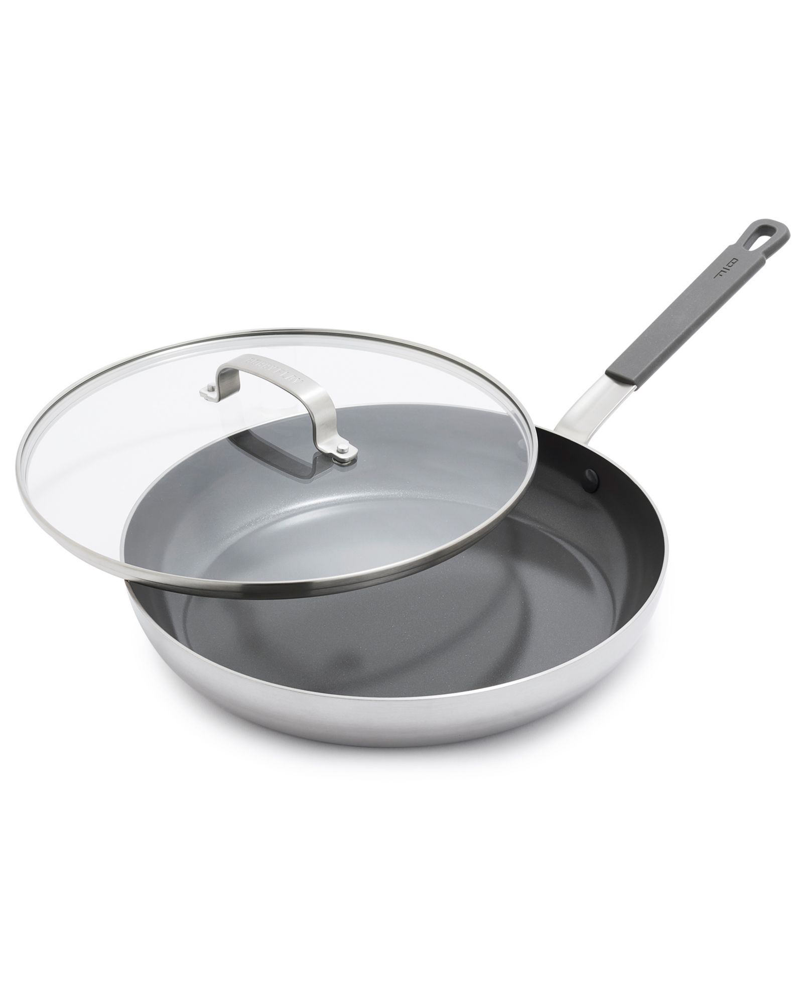 GreenPan X Bobby Flay Сковорода из нержавеющей стали Nonstick Stainless Steel 12" с крышкой