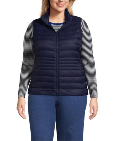 Жилет Lands' End Plus Size Wanderweight Packable Down