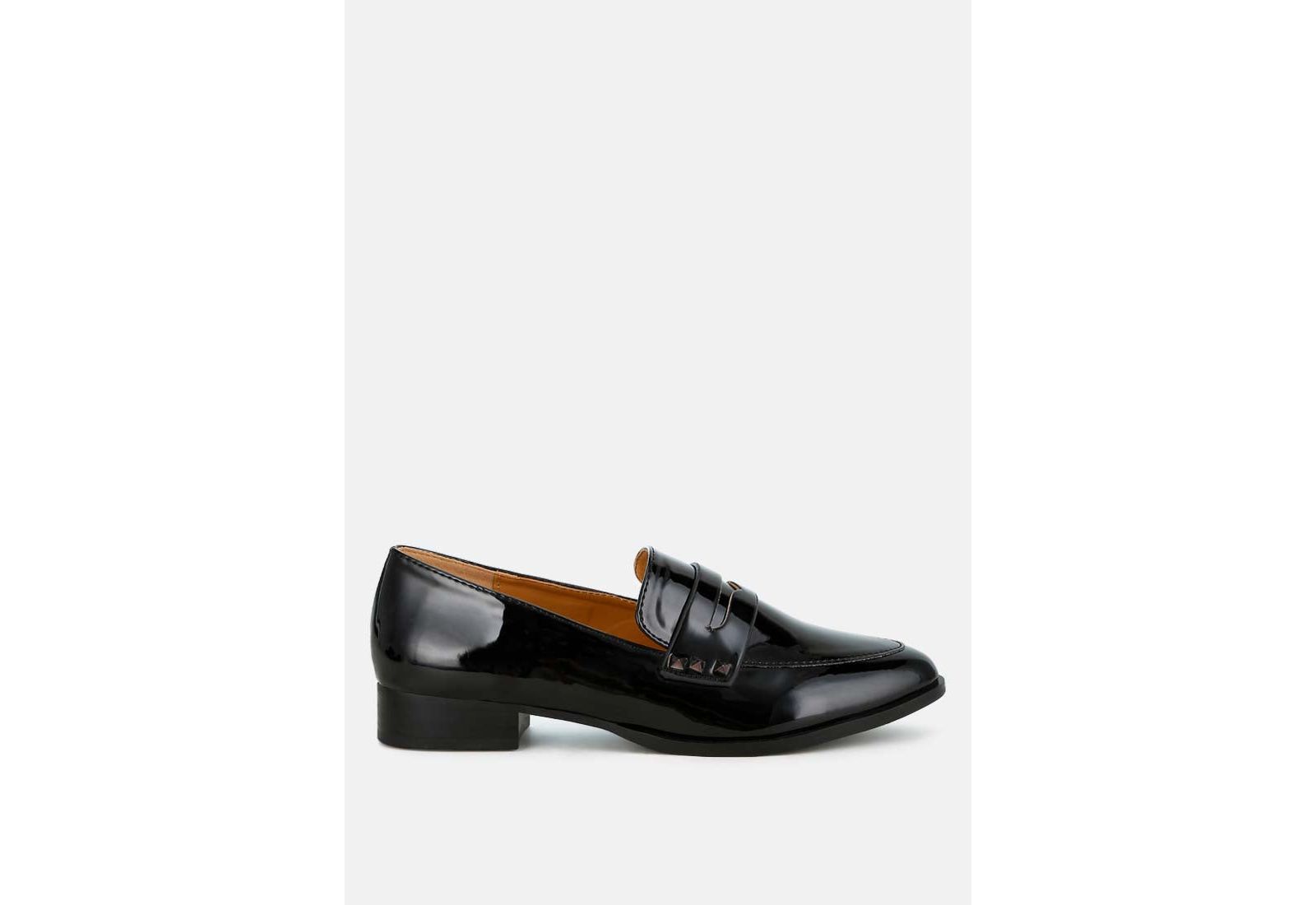 Rag and Co Женские лакированные лоферы Noshiya