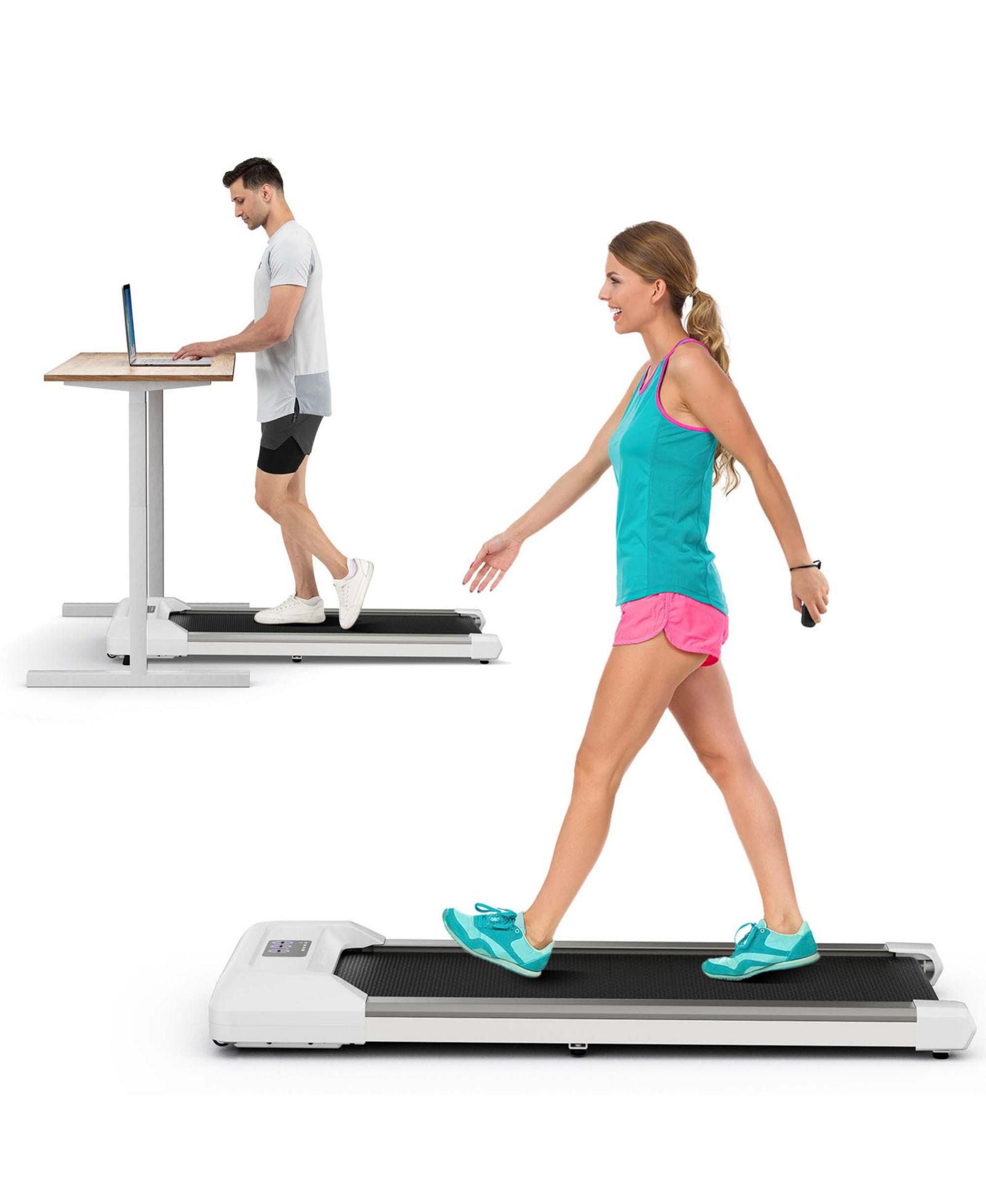 Walking Pad Under Desk Treadmill with Remote Control