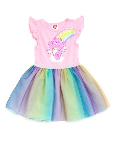 Care Bears Женское платье из фатина Rainbow Cheer Bear
