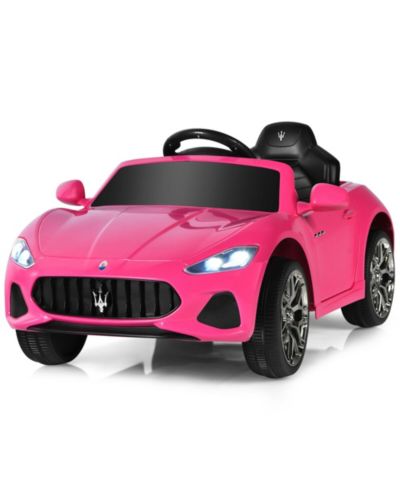 Детский электромобиль Gymmas Maserati GranCabrio 12В с пультом управления, 66 фунтов, для детей 3-8 лет