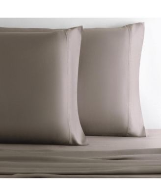 Cariloha Retreat 2-Piece Sateen Pillowcase Set Breathable, Corner Straps, Extra soft and Cooling