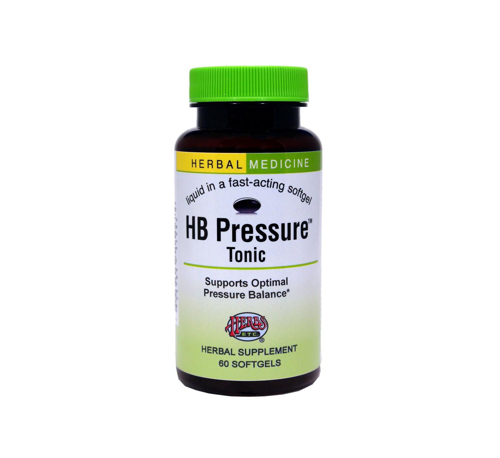 HB Pressure Tonic Herbs Etc 60 мягких капсул