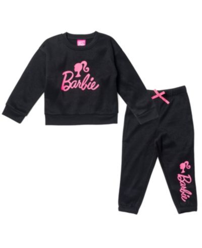 Комплект из свитшота и брюк Barbie Little Girls French Terry