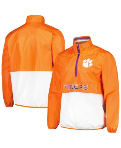 Мужская кофта G-III Sports by Carl Banks Clemson Tigers Cornerman Half-Zip