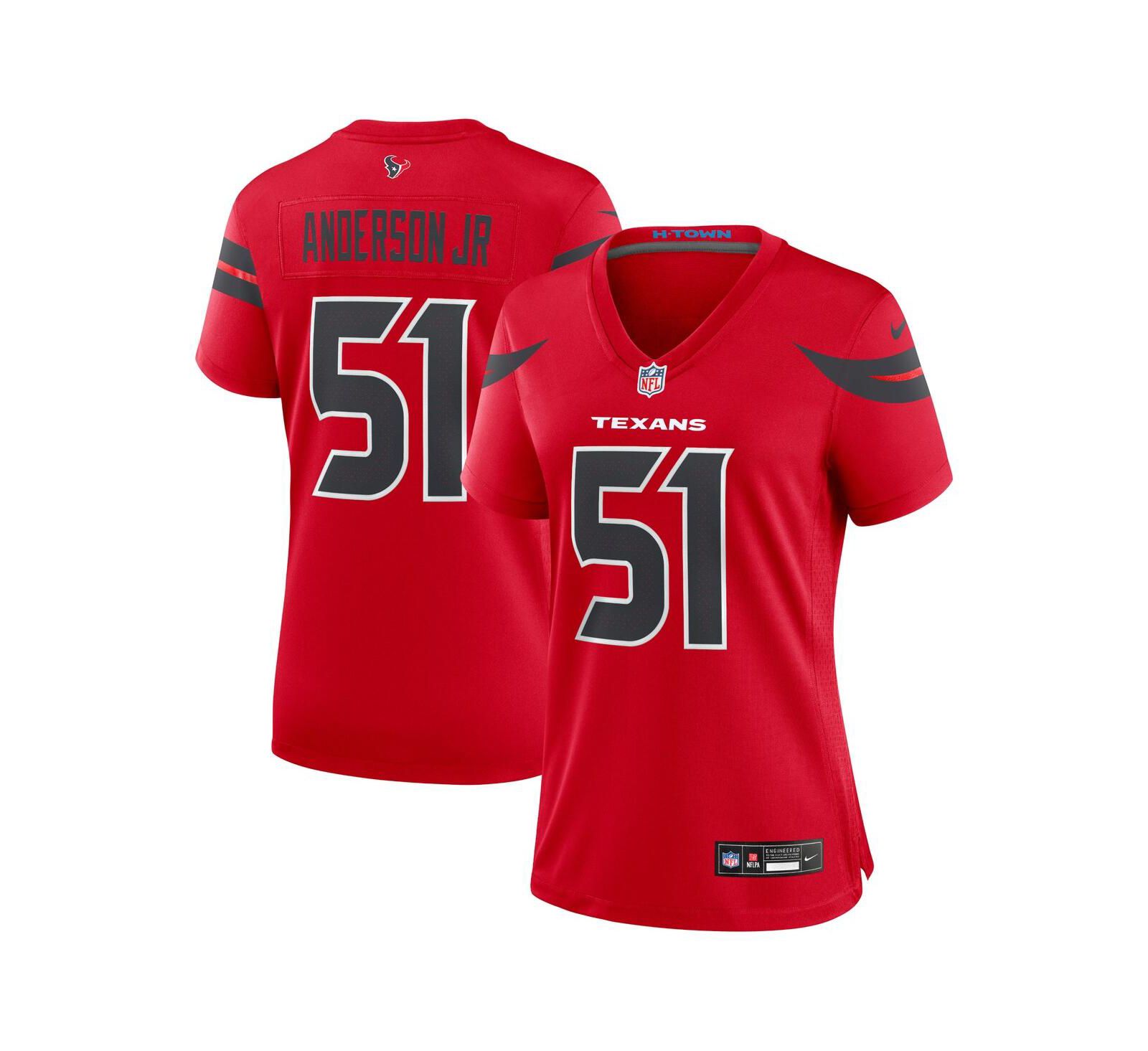 Nike Women's Will Anderson Jr. Red Houston Texans Alternate Game Jersey