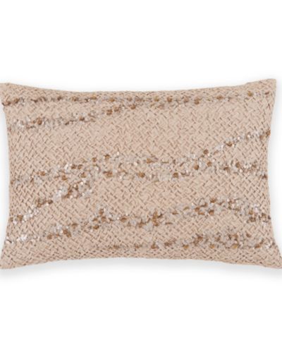 Декоративная подушка Donna Karan Home с пайетками 20" x 14"