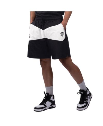 Starter Men's x NHL Black Ice Black/White Pittsburgh Penguins Linechange Shorts