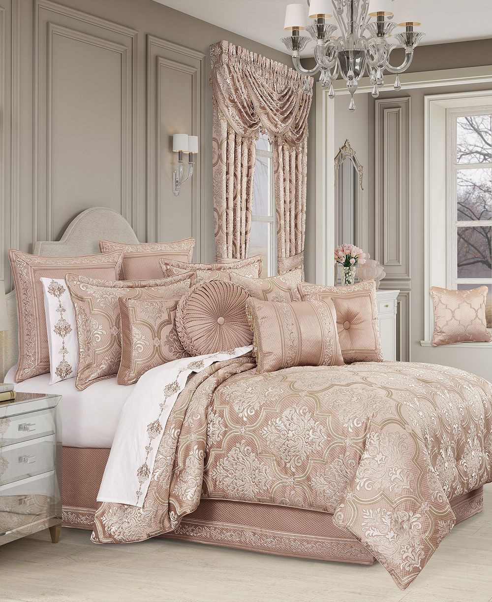 J Queen New York Rosewater 4-Pc. Comforter Set, Queen