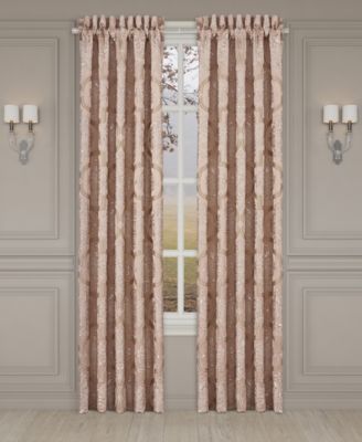 J Queen New York Rosewater Window Panel Pair, 50" x 95"