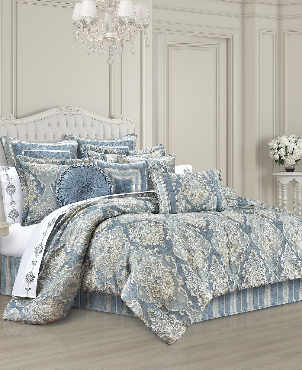 Комплект J Queen New York Celtic 4-Pc. Comforter Set, King