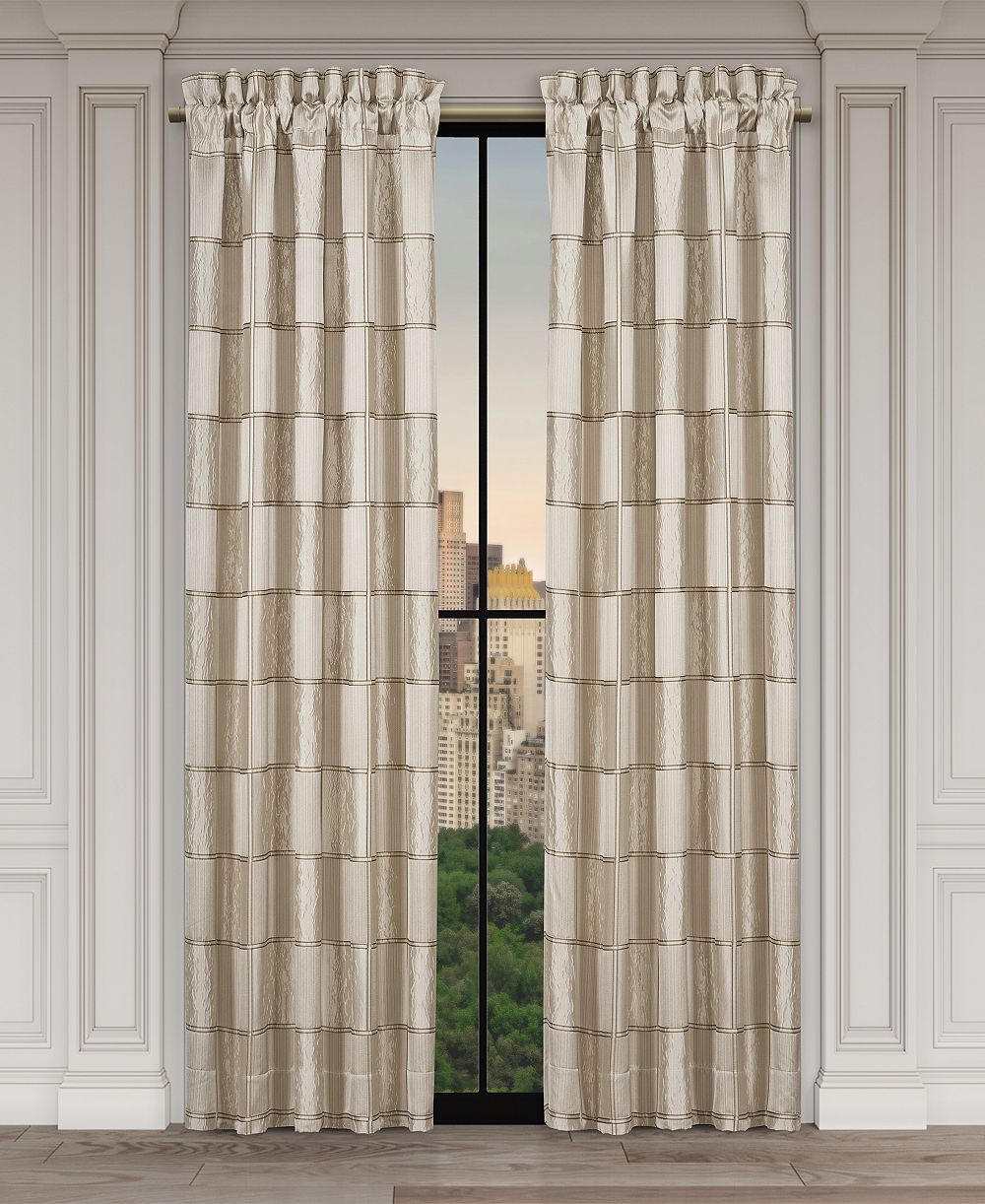 Пара оконных панелей J Queen New York Brando, 50" x 84"