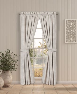 J Queen New York Santa Rosa Window Panel Pair, 50" x 95"