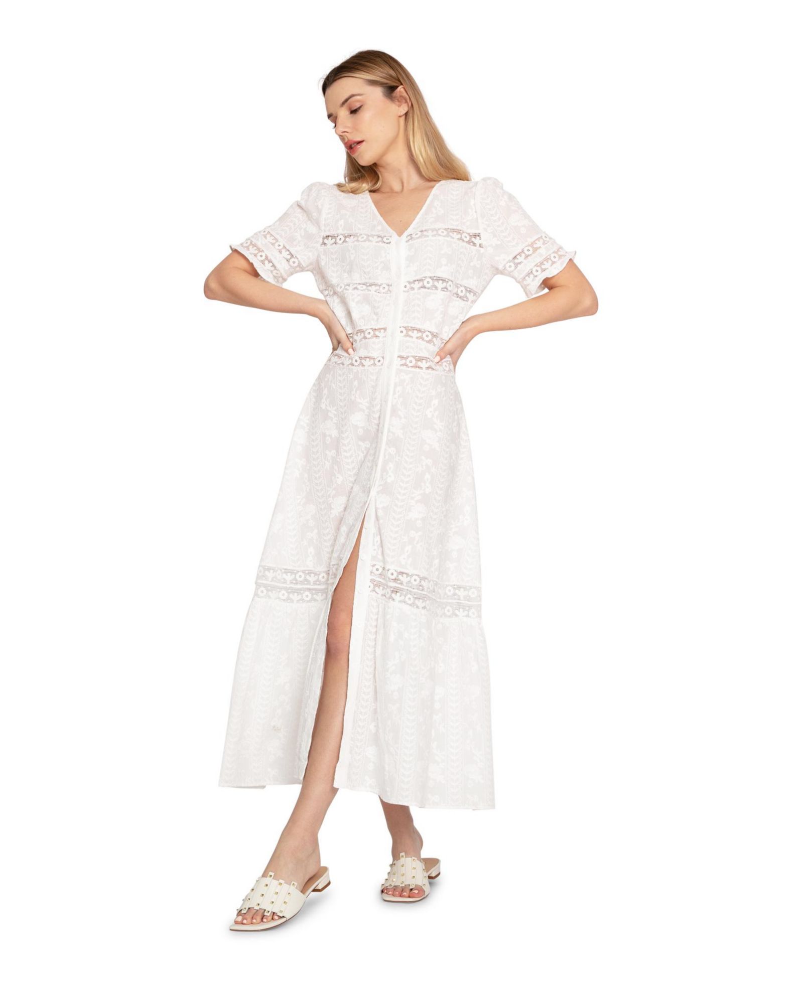 Женское летнее миди-платье Belle & Bloom Summer Breeze Lace