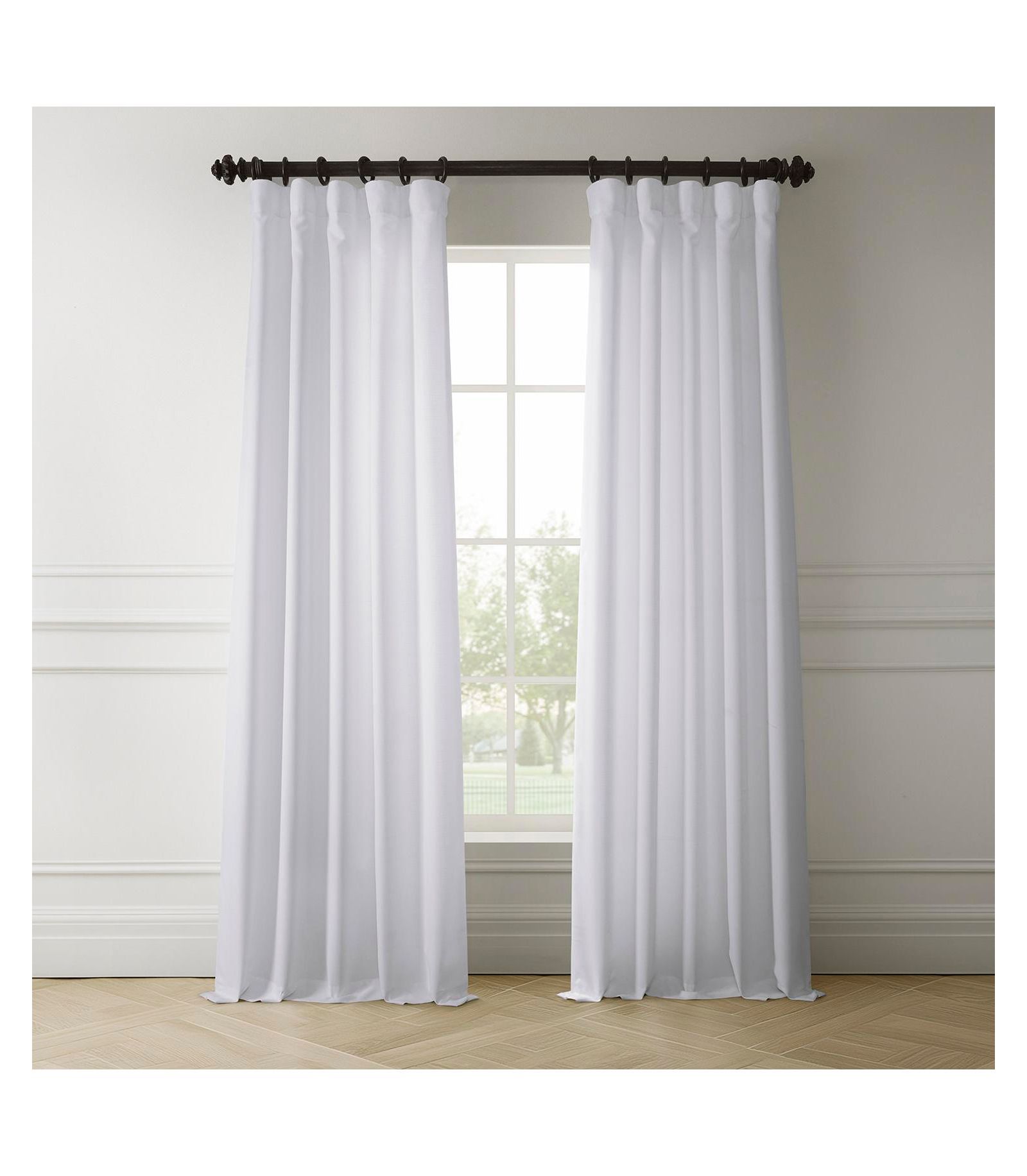 Half Price Drapes итальянская штора из искусственного льна для затемнения комнаты