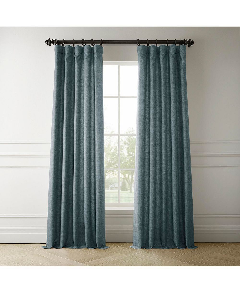Half Price Drapes итальянские шторы из искусственного льна, затемняющие