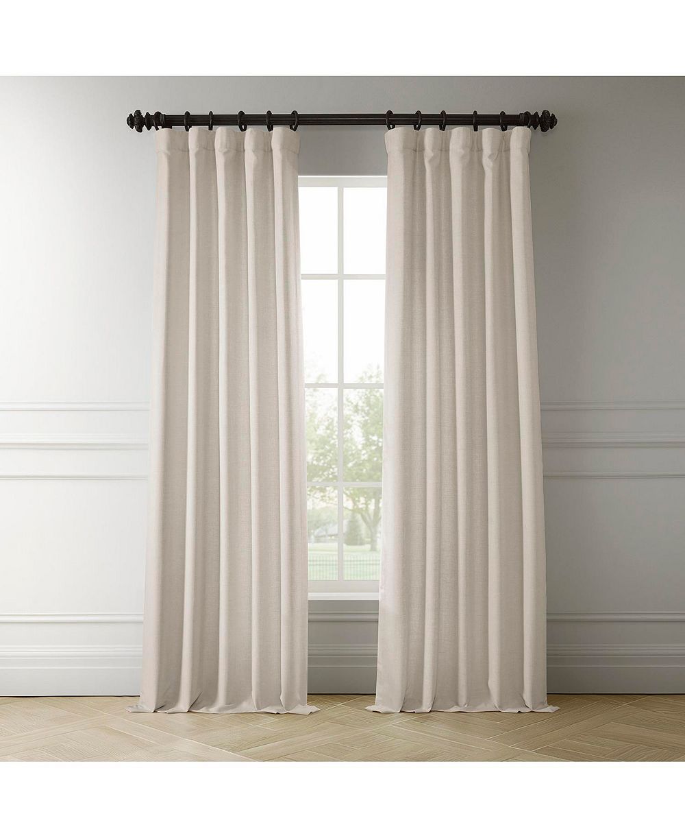 Half Price Drapes штора для затемнения комнаты из итальянского искусственного льна