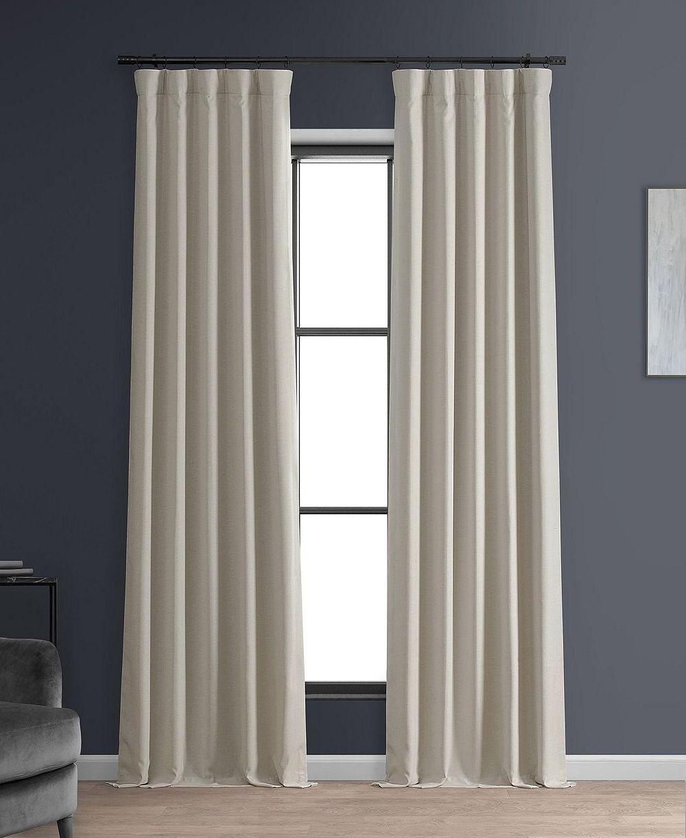 Шторы Half Price Drapes Faux Linen Blackout