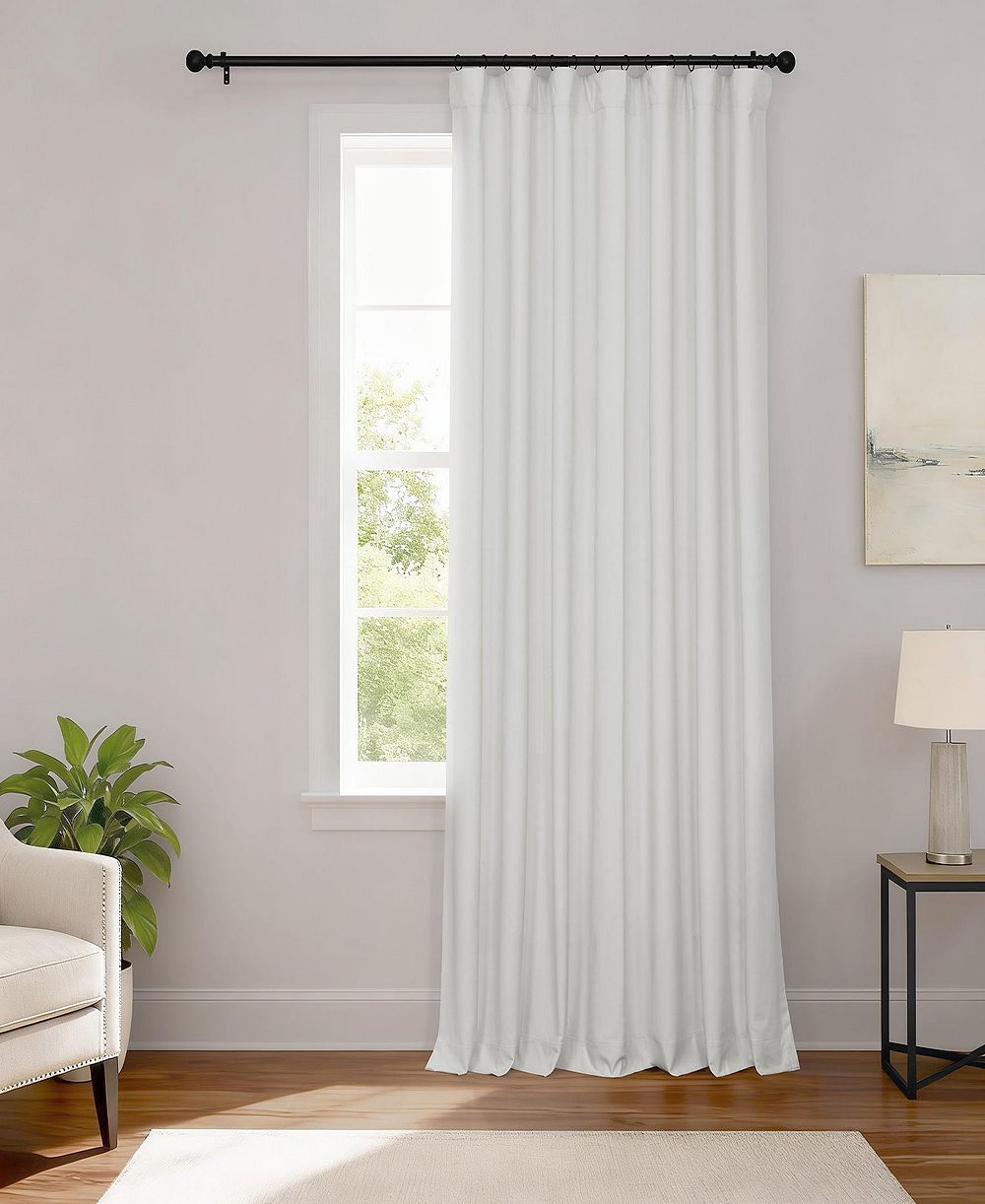 Шторы Half Price Drapes Extra Wide Performance Linen Hotel Blackout