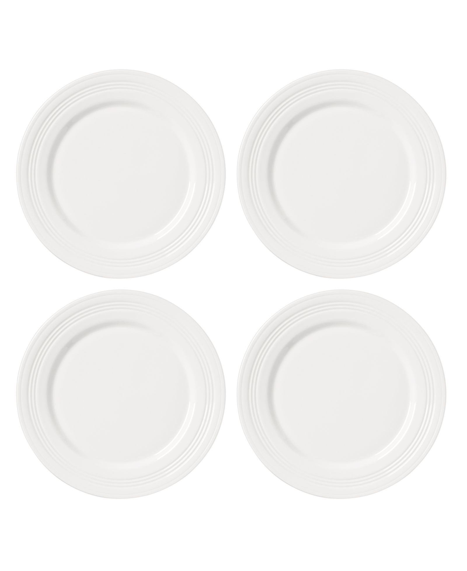 Lenox Tin Can Alley 4 Degree Dinner Plates, Set of 4