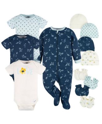 Gerber Baby Girls 12-Piece Layette Bundle, Bunny, 6-9 Months