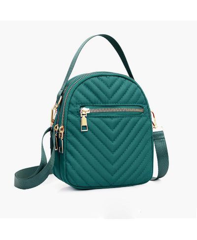 NICCI NYLON QUILTED BAG