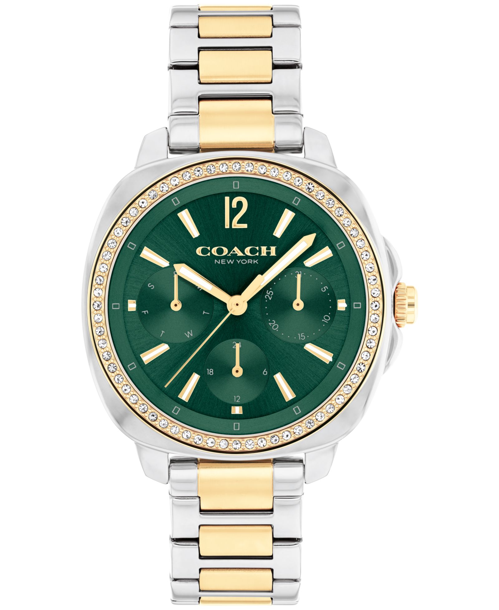 COACH Women's Kitt Two-Tone Stainless Steel Bracelet Watch 34mm