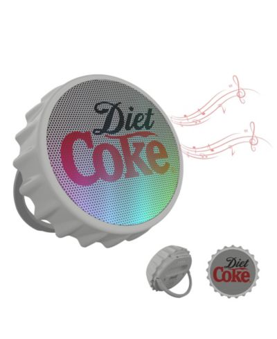 Bluetooth-колонка Coca-Cola в форме крышки бутылки с подставкой