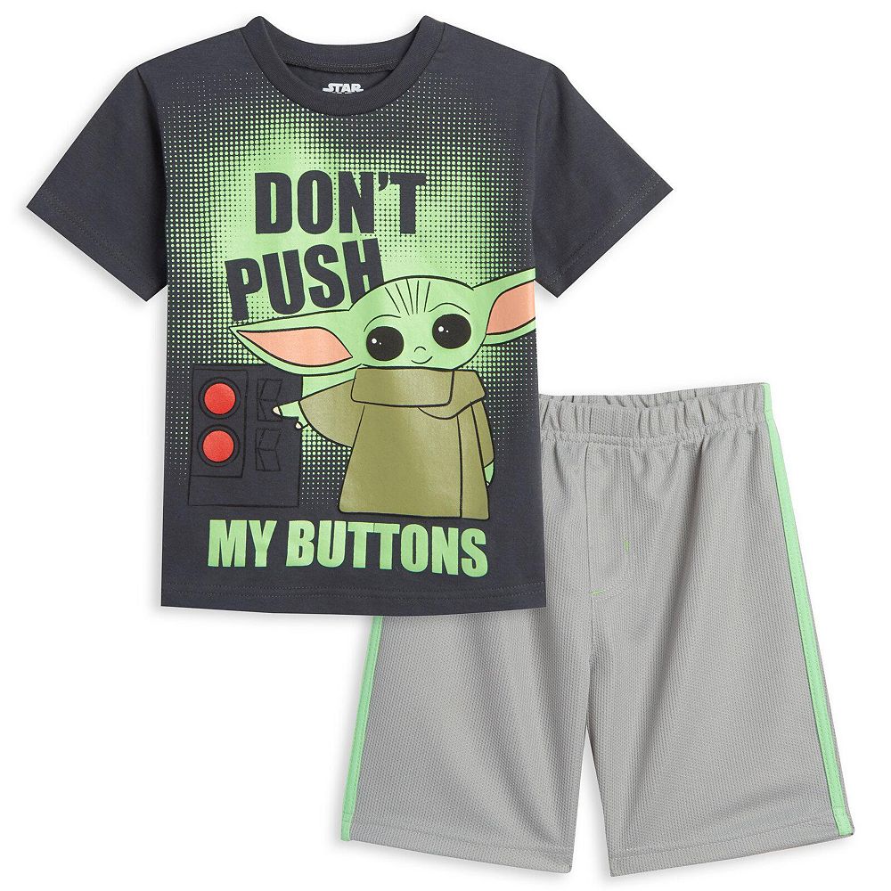 Star Wars Boy's (6-20) Athletic 2-Piece T-Shirt and Shorts Set