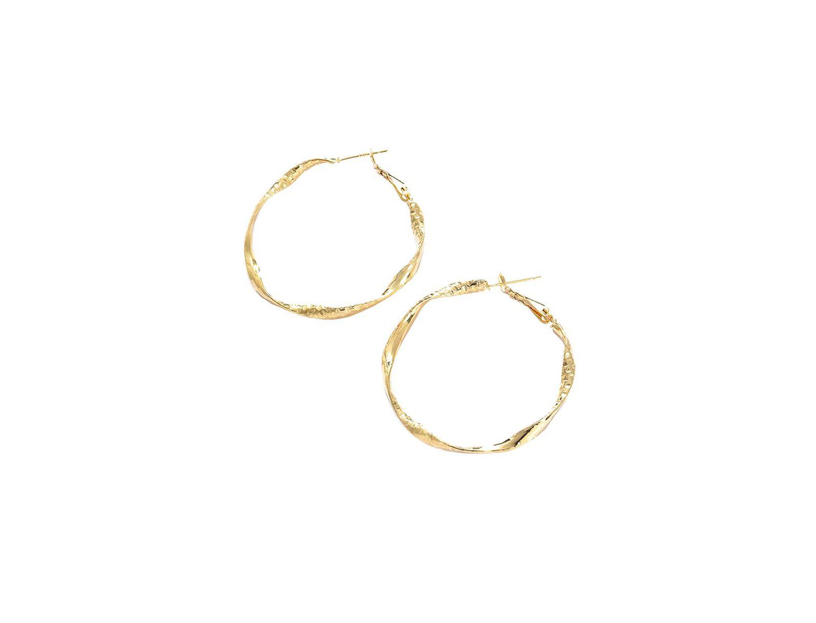 Женские серьги-кольца SOHI Twist Hoop