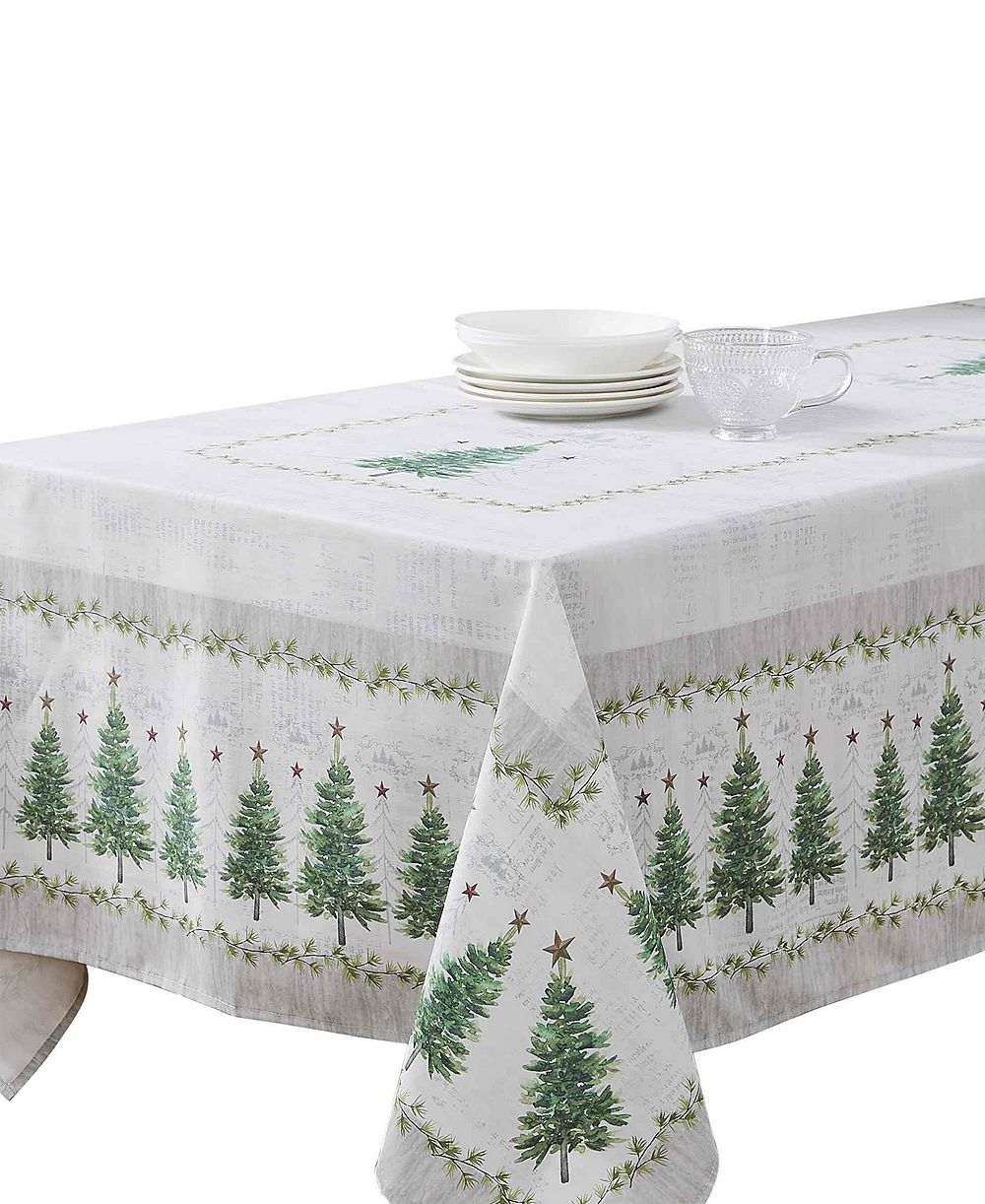 Скатерть Avanti Trees Polyester Oblong, 60" x 120"