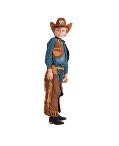 Cowboy Chaps and Vest Child Costume Boys/Girls