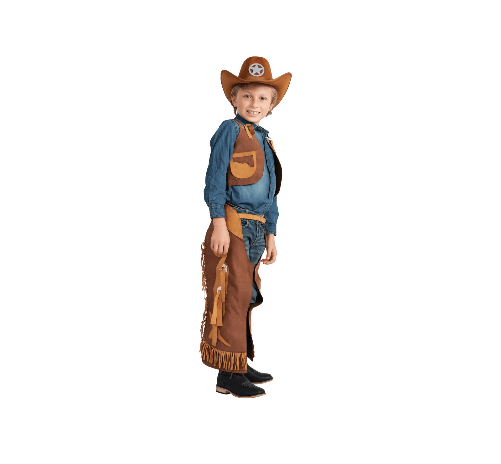 Костюм для малышей Cowboy Chaps and Vest Boys/Girls