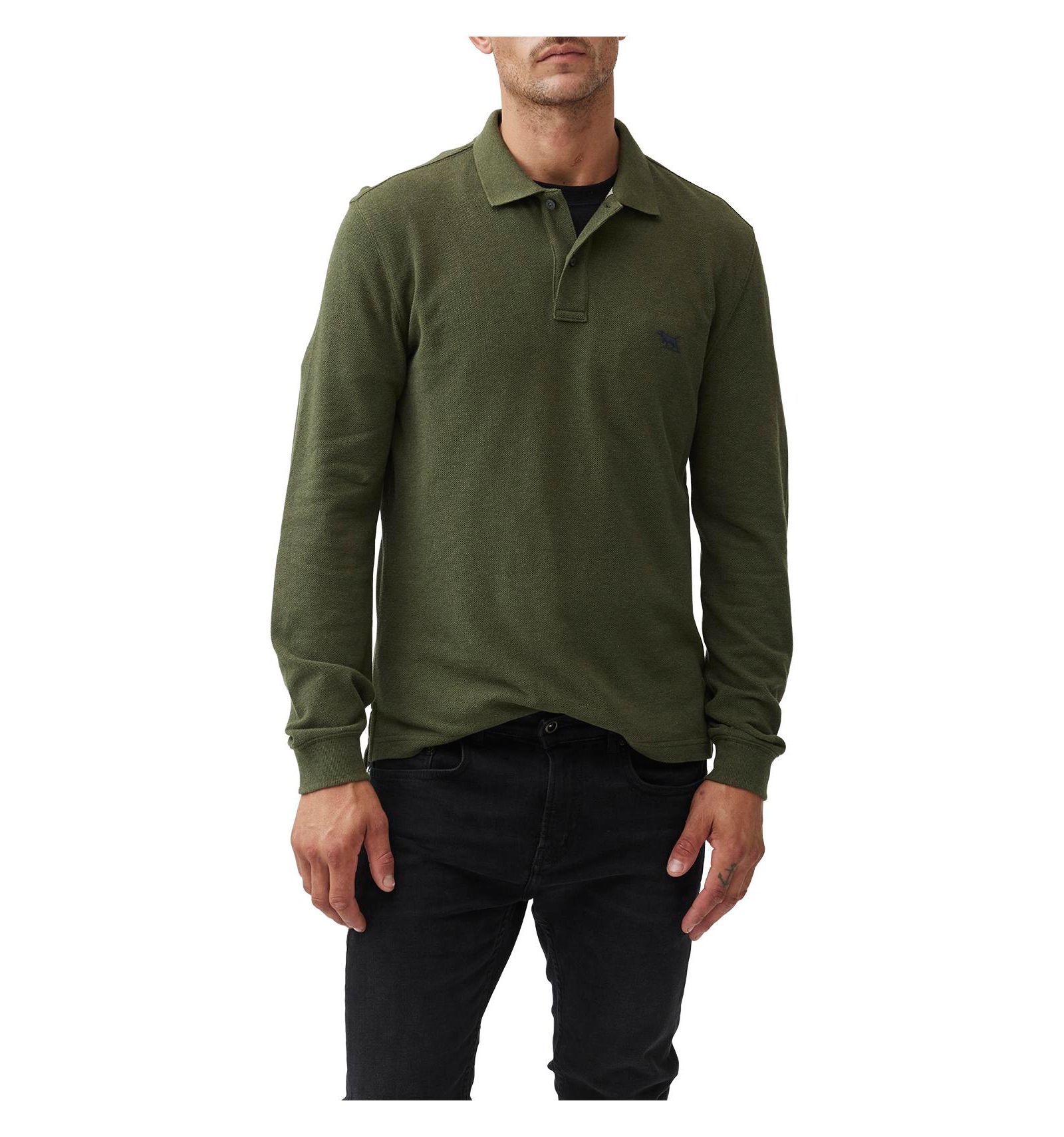 Rodd & Gunn Men's Long Sleeves Gunn Cotton Polo Shirts